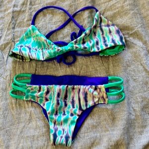 Savage swim top and bottom - worn once